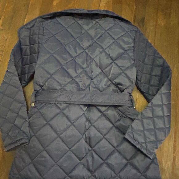 Rebecca Minkoff Woman's Medium Navy quilted jacket NWT $268 - Picture 5 of 5